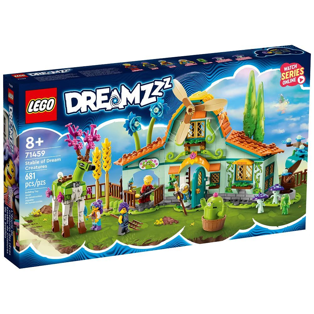 LEGO® Bau- & Konstruktionsspielzeug LEGO® 71459 - DreamZzz Stall der Traumwesen (681 Teile)