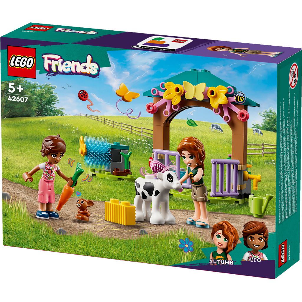 LEGO® Bau- & Konstruktionsspielzeug LEGO® 42607 Friends - Autums Kälbchenstall (79 Teile)