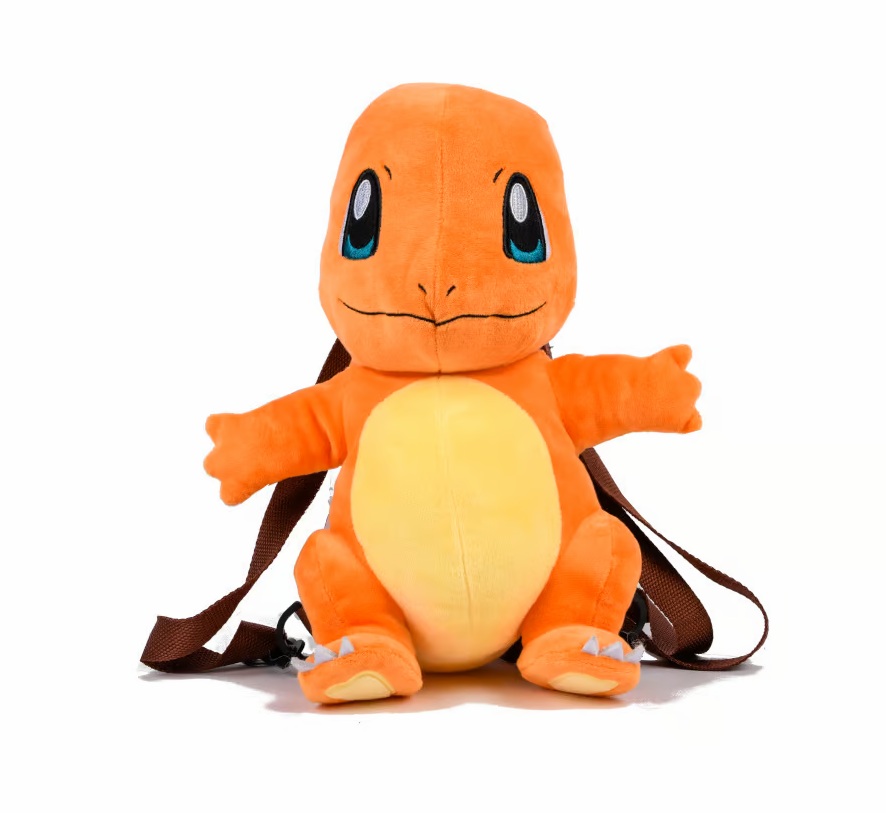 CYP Brands Plüschfiguren Pokemon Glumanda Plüschrucksack - 34 cm