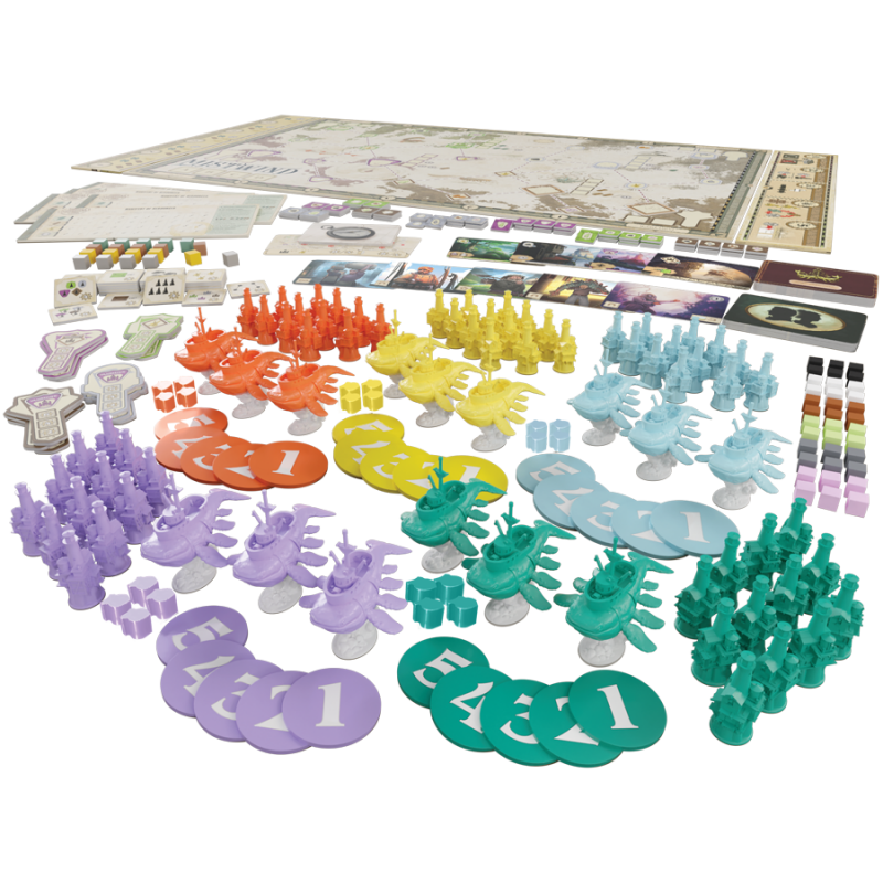 SPIEL DAS! Verlag Brettspiele & Gesellschaftsspiele Nebelwind - Brettspiel