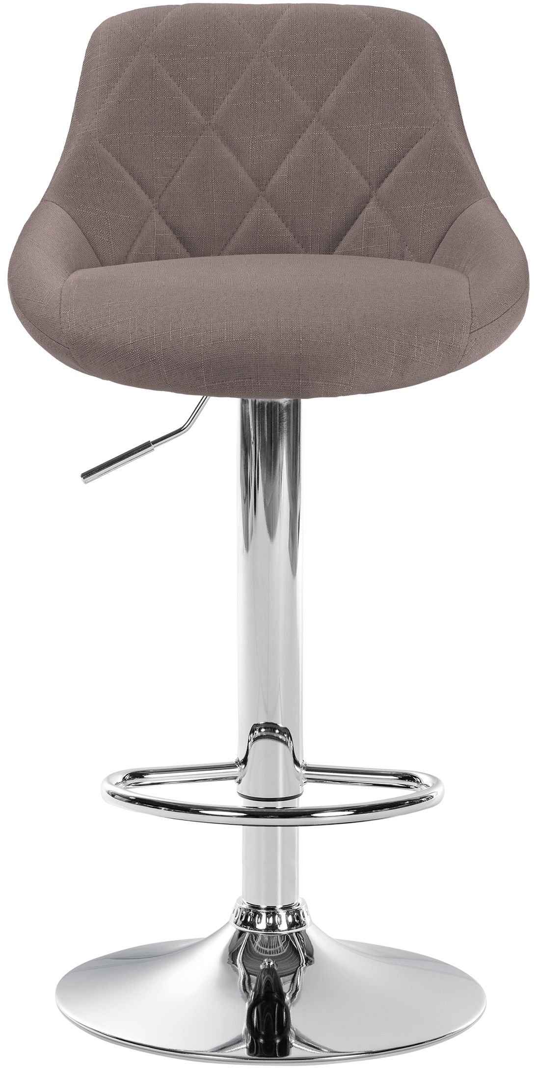 Barhocker Lazio Stoff chrom