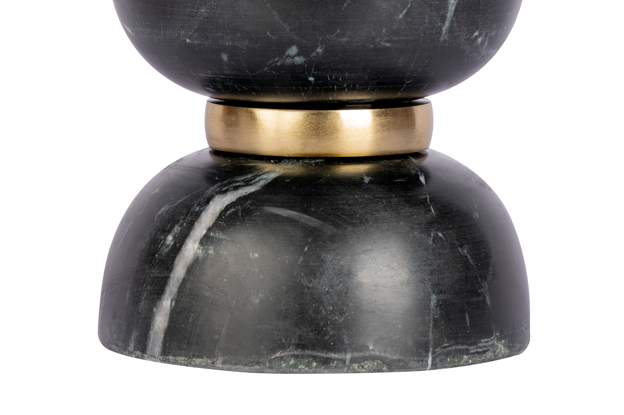 Antik anmutender Kerzenhalter Schwarz