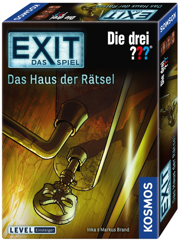 Kosmos Brettspiele & Gesellschaftsspiele Kosmos 694043 - EXIT: Die drei ???, Das Haus der Rätsel