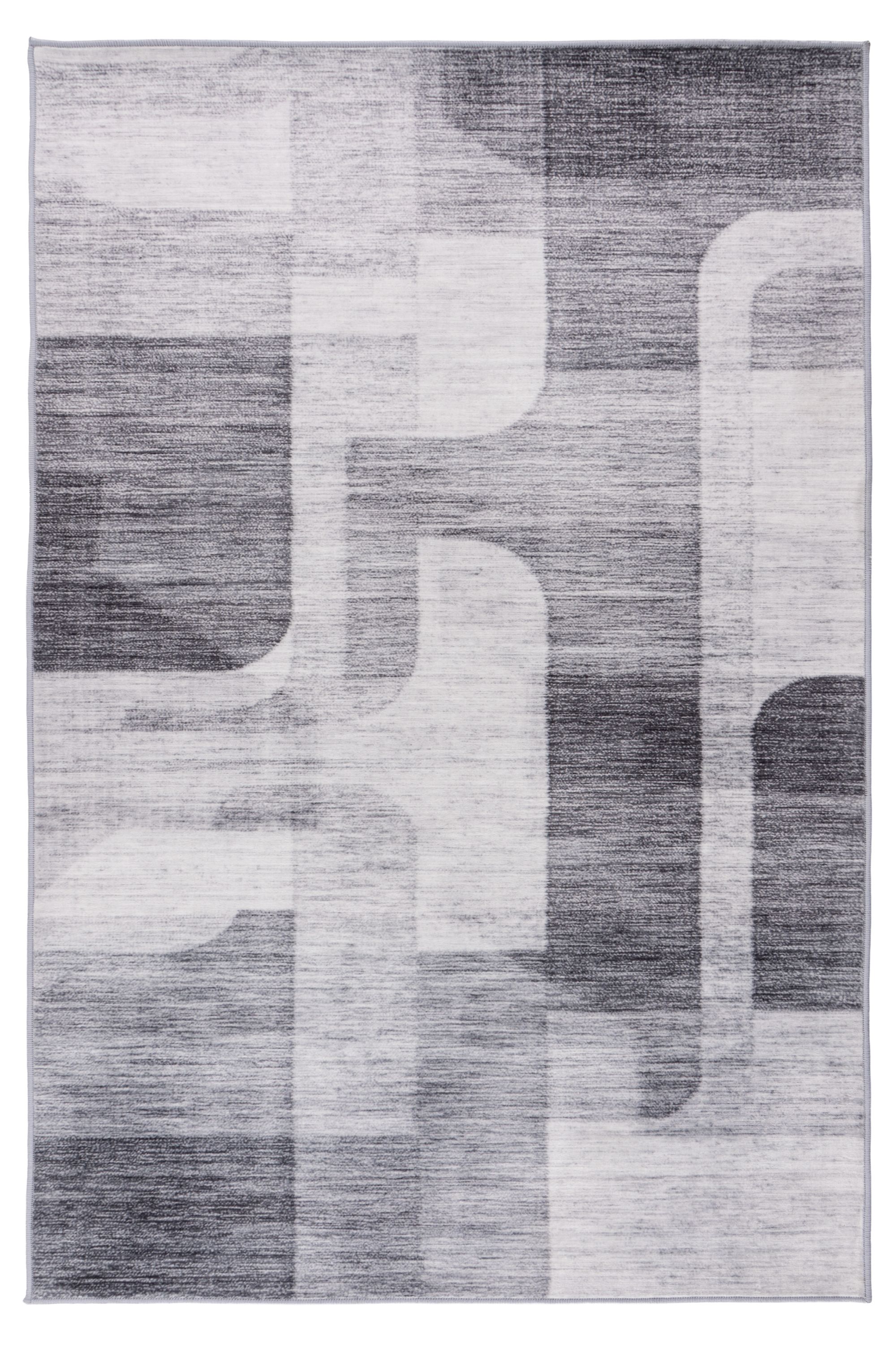 Teppich Bluster 225 Silber 120 x 170 cm
