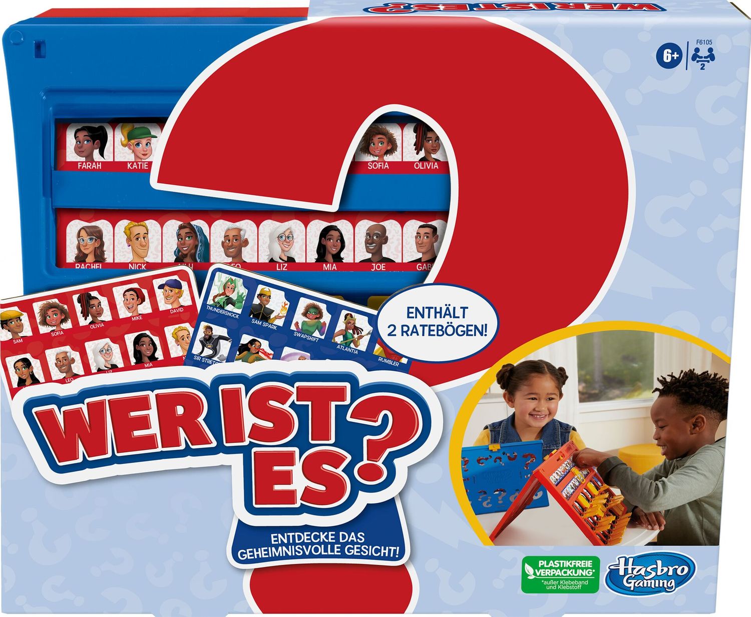 HASBRO Brettspiele & Gesellschaftsspiele Hasbro 61155392 - Wer ist es? - Ratespiel
