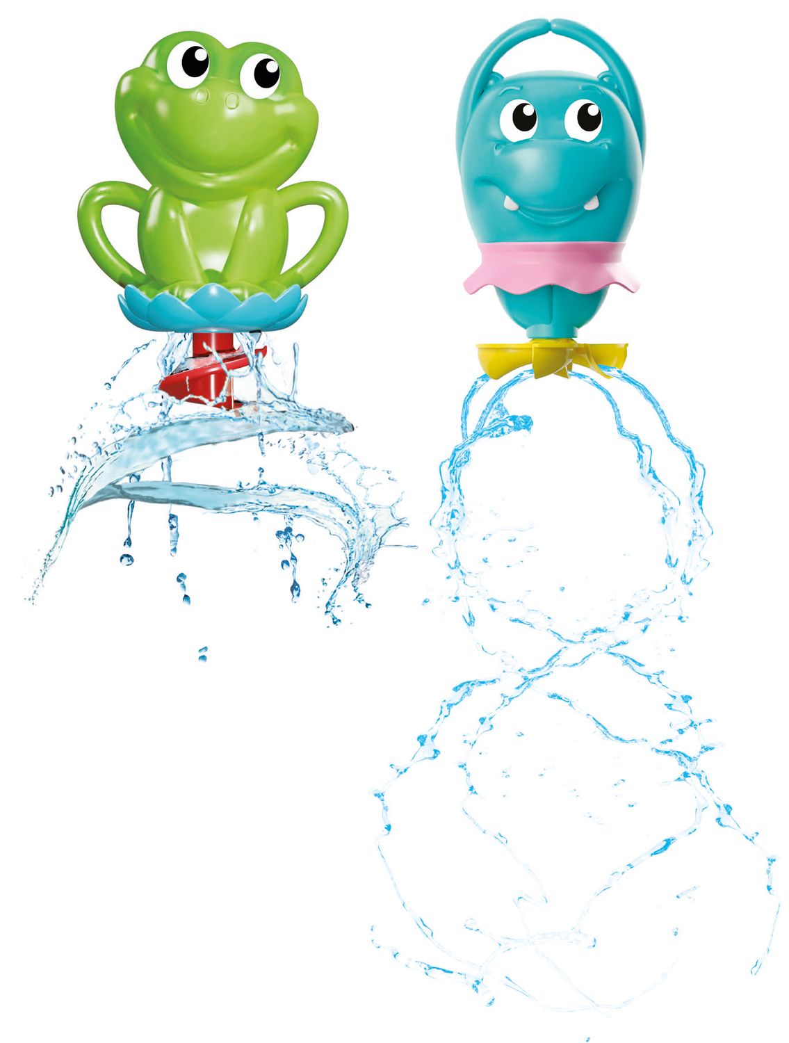 Clementoni Baby & Kleinkind Baby Clementoni 17444 - Meine ersten Bade-Freunde, Badespielzeug