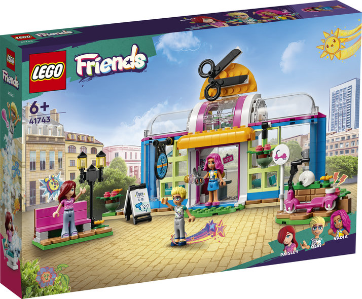 LEGO® Bau- & Konstruktionsspielzeug LEGO® 41743 - Friends Friseursalon (401 Teile)