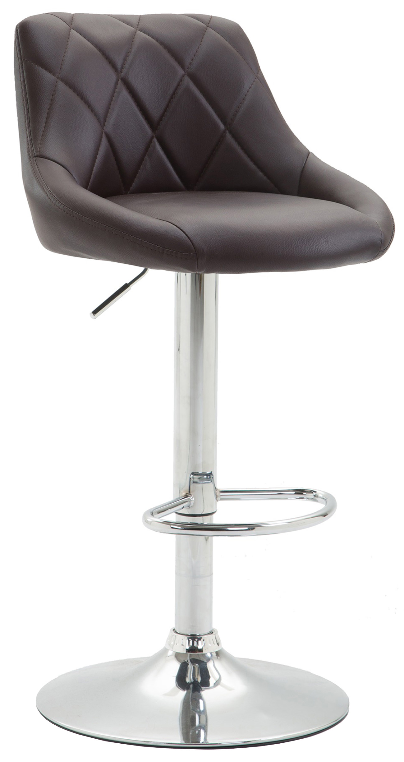 Barhocker Lazio Kunstleder chrom