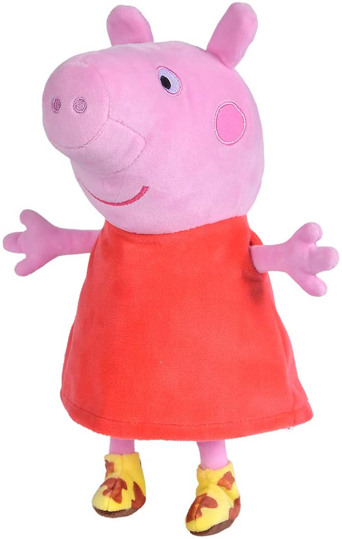 Simba Dickie Plüschfiguren Simba 109261009 - Peppa Pig: Plüschfigur Peppa mit Sound