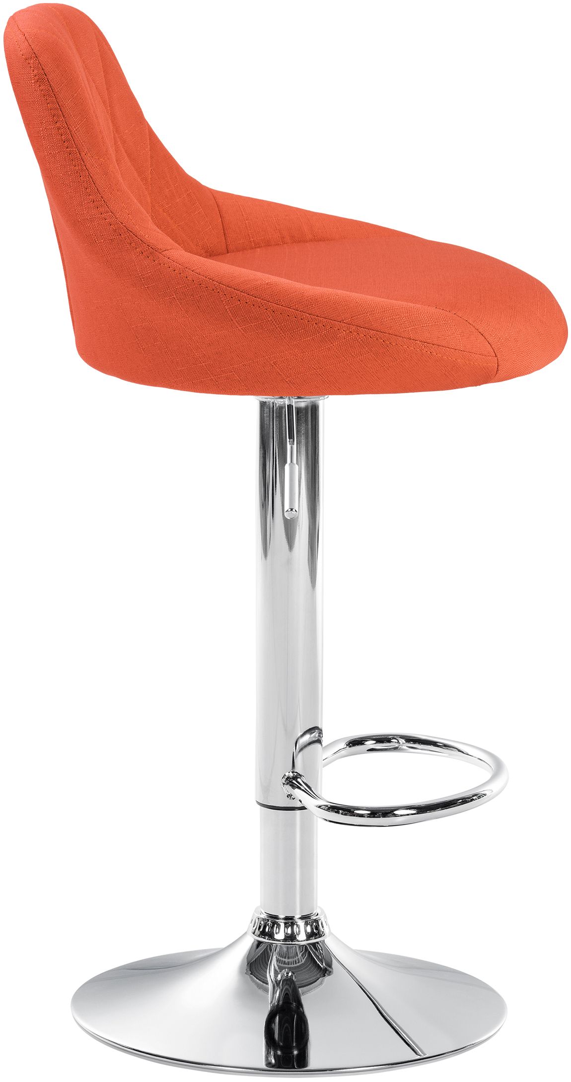 Barhocker Lazio Stoff chrom