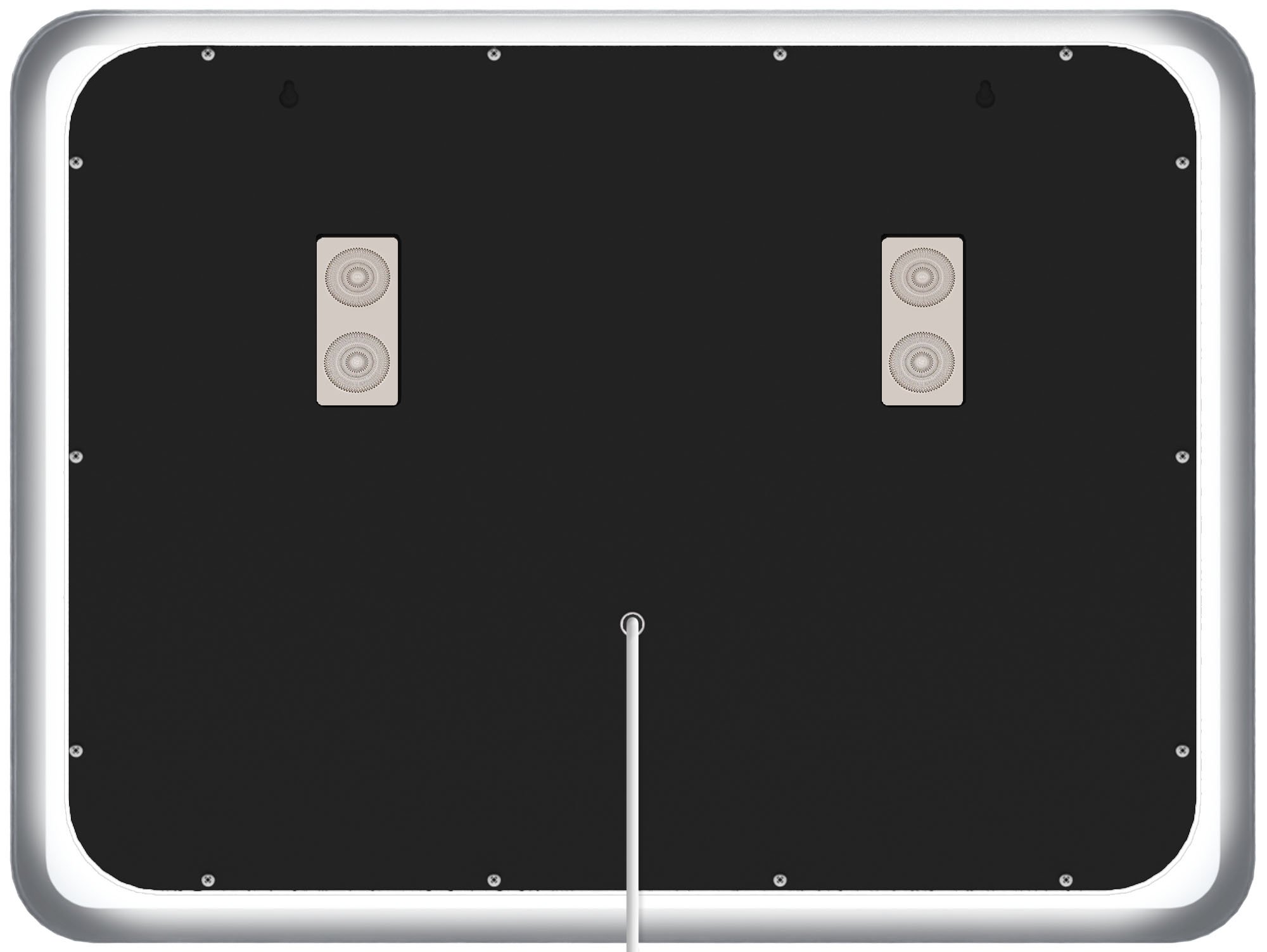 Badspiegel Jericho 60x80 mit Bluetooth