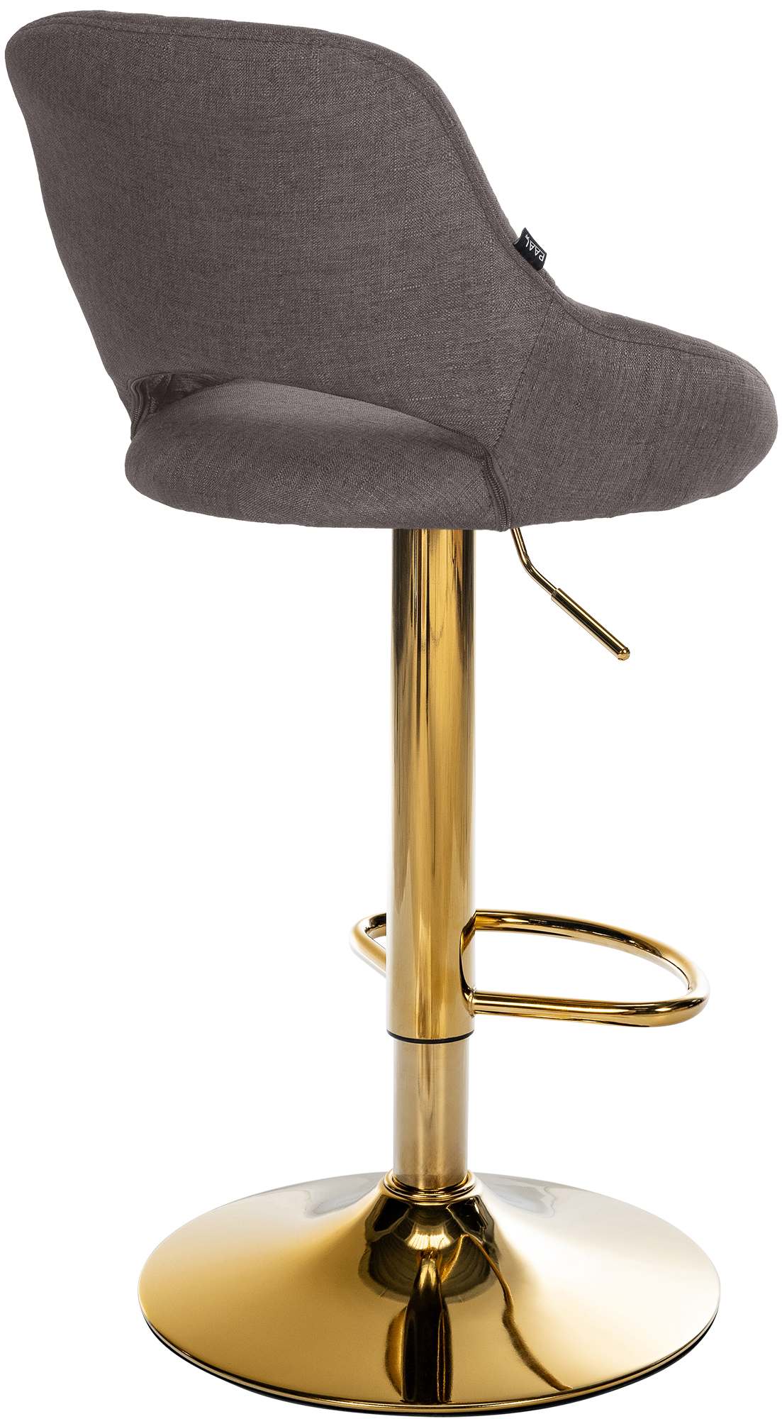 Barhocker Milet Stoff gold