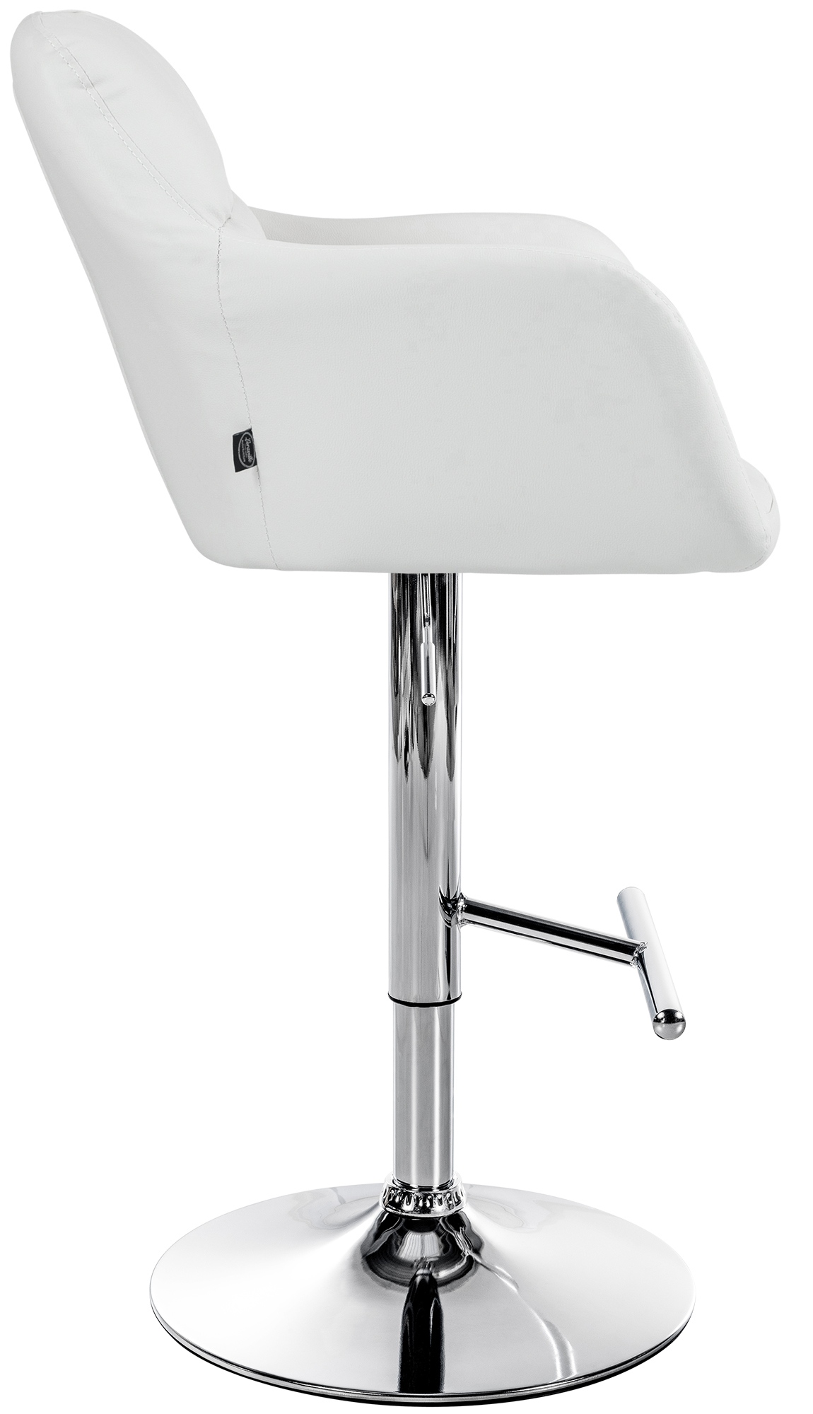 Barhocker Natoma Kunstleder chrom