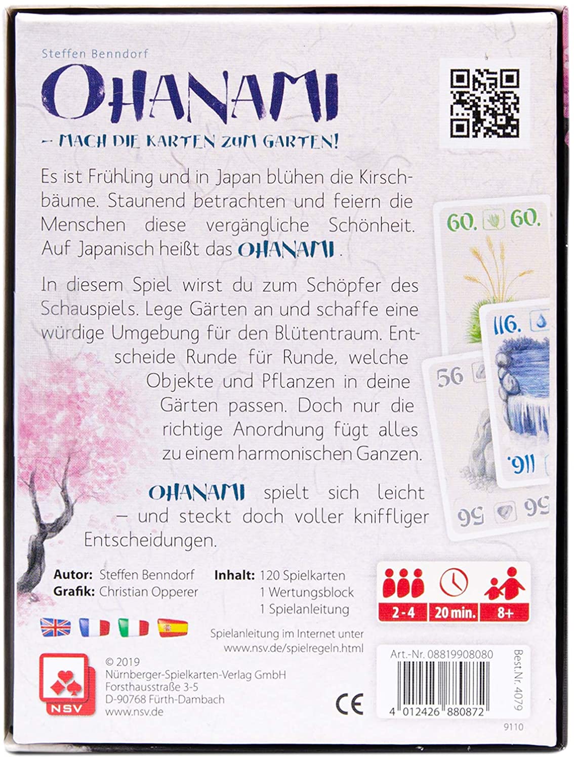 Nürnberger-Spielkarten Kartenspiele Ohanami - Kartenspiel