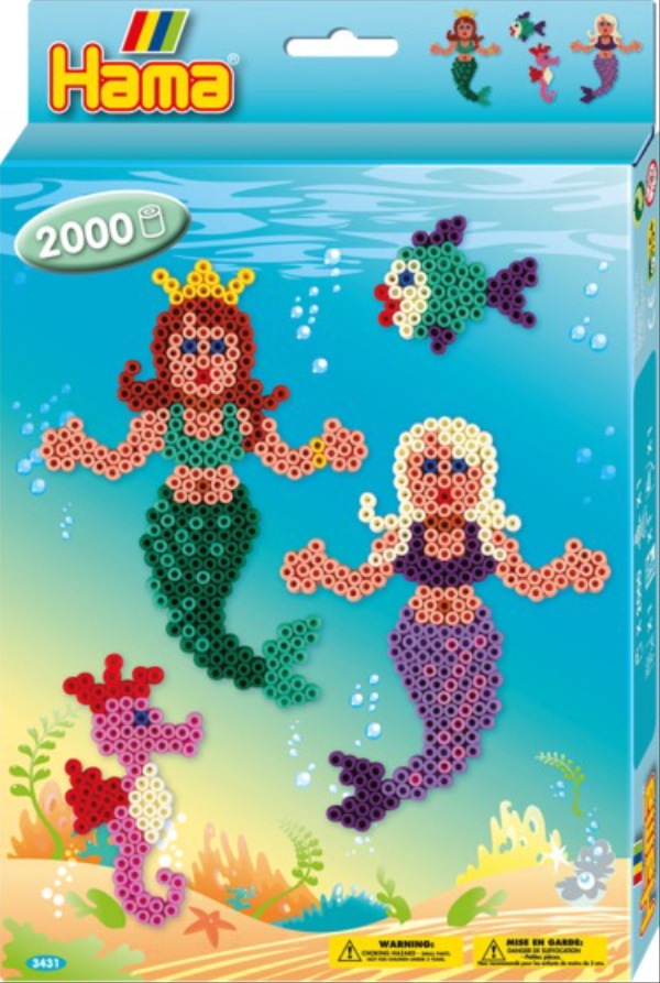 Hama Bastel- & Kreativspielzeug HAMA 3431 - Bügelperlen Midi