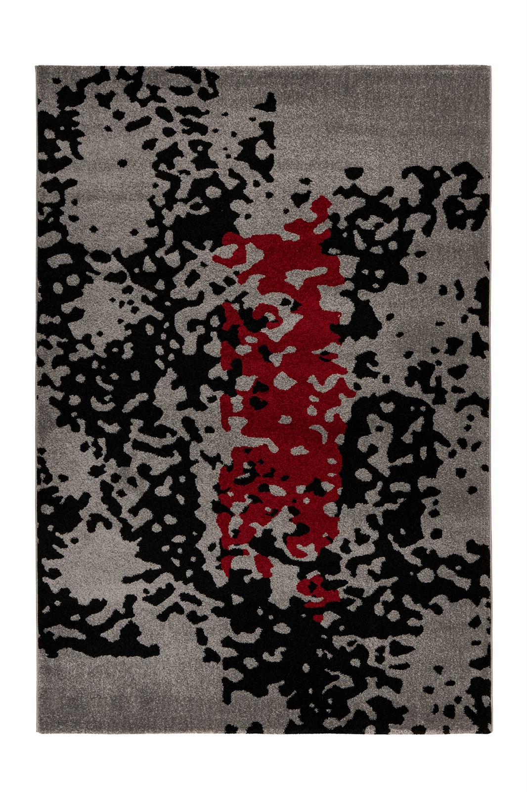Teppich Naila 325 Schwarz / Rot 200cm x 290cm
