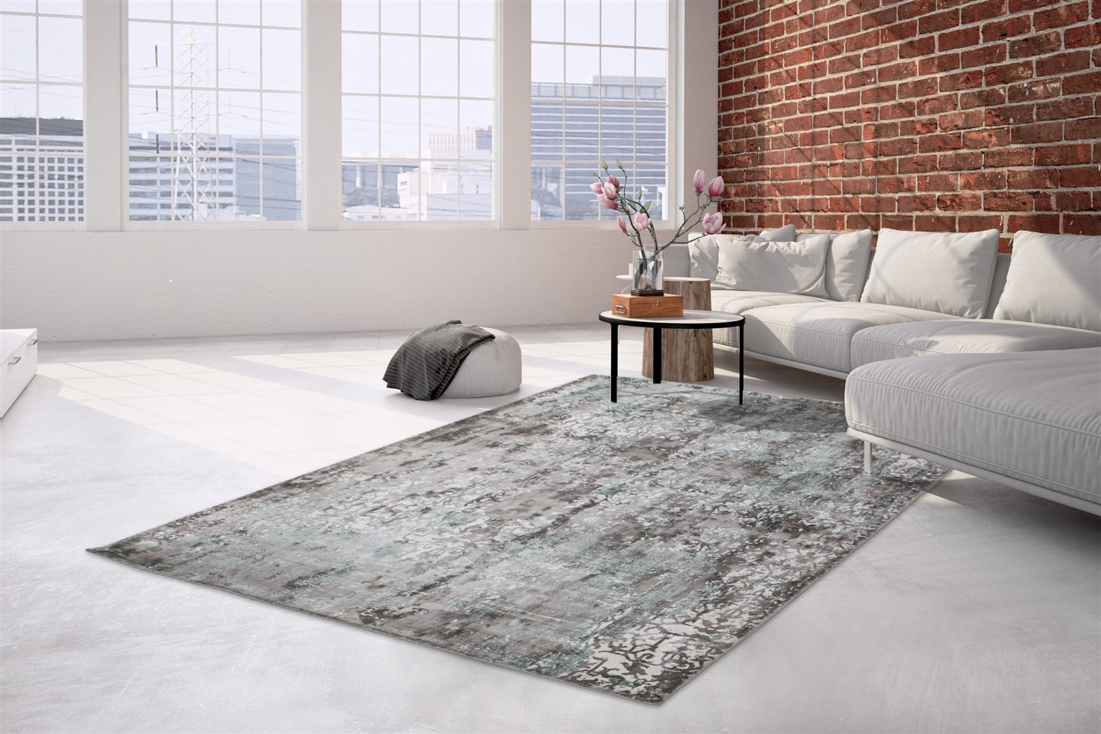 Teppich Ocean 200 Türkis 70cm x 140cm