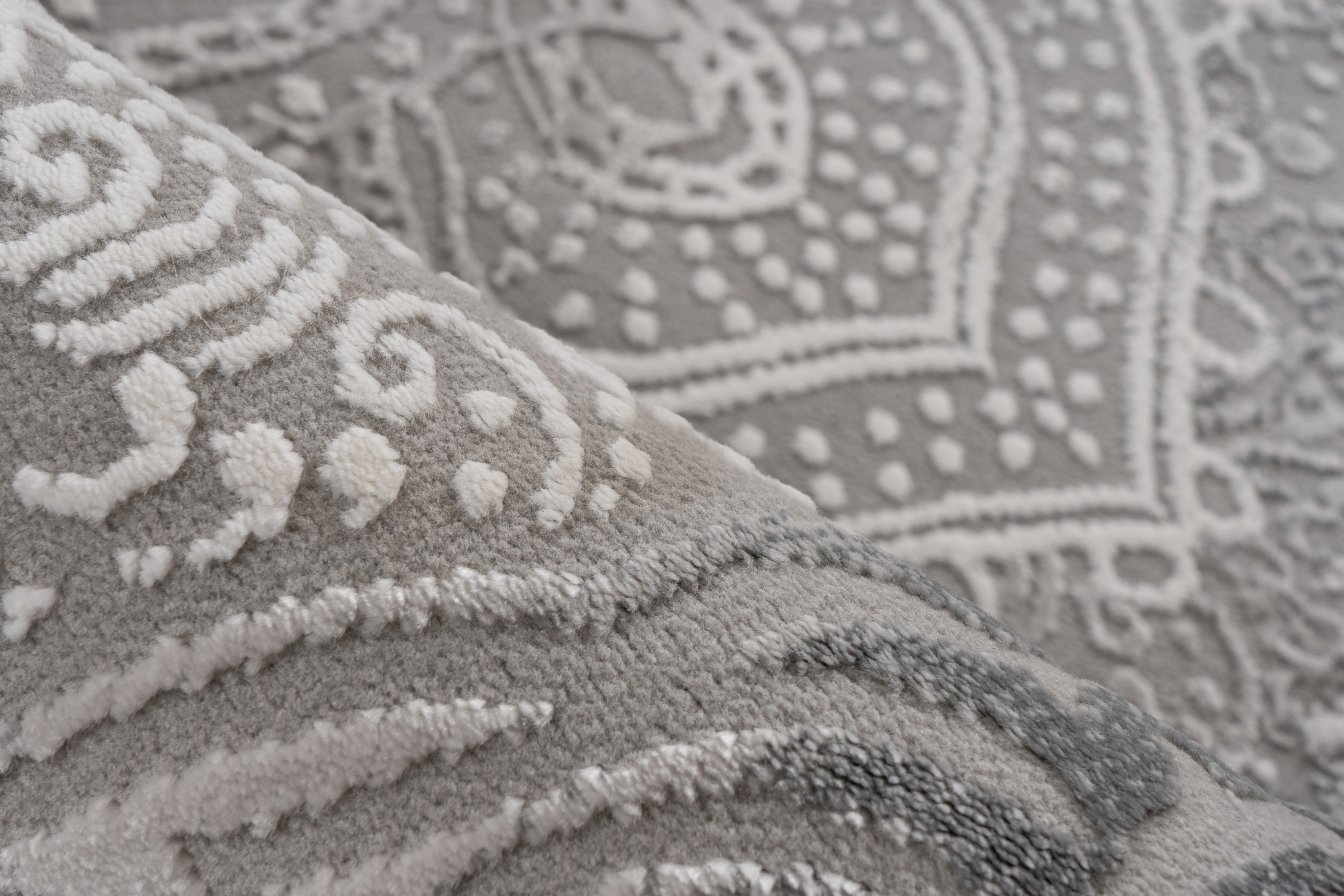 Teppich Stage 425 Silber 80 x 150 cm