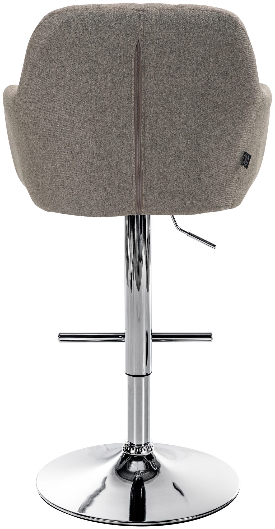Barhocker Natoma Stoff chrom
