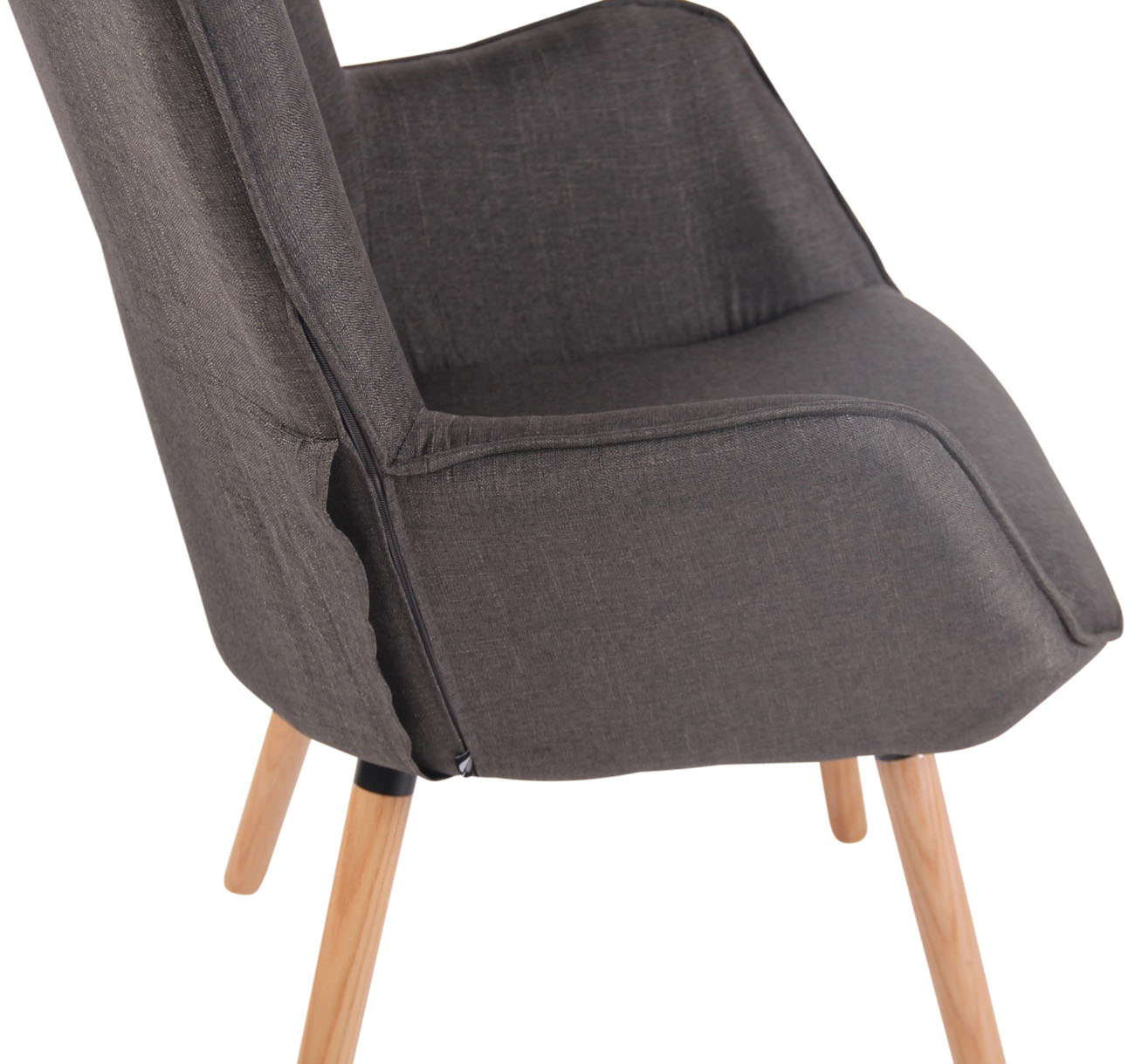 CLP Trading GmbH Lounger Ashford Stoff natura – Ansicht 8