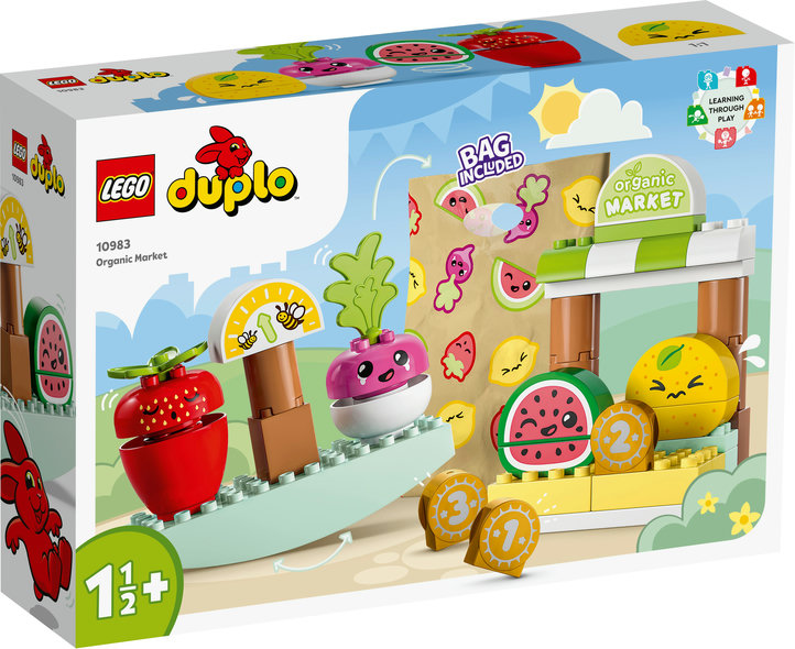 LEGO® Bau- & Konstruktionsspielzeug LEGO® 10983 - DUPLO® Biomarkt (40 Teile)