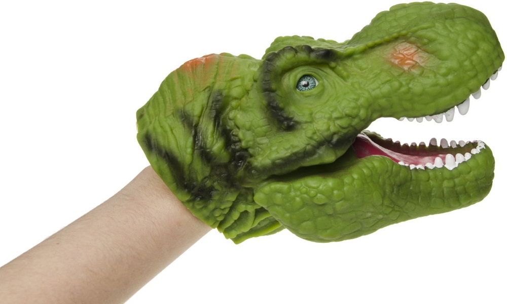 LG-Imports Rollenspiele Handpuppe Dinosaurier 30 cm