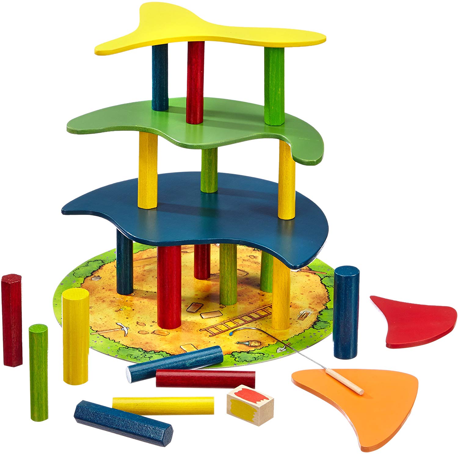 Zoch Verlag Brettspiele & Gesellschaftsspiele Zoch - Villa Paletti - Familienspiel