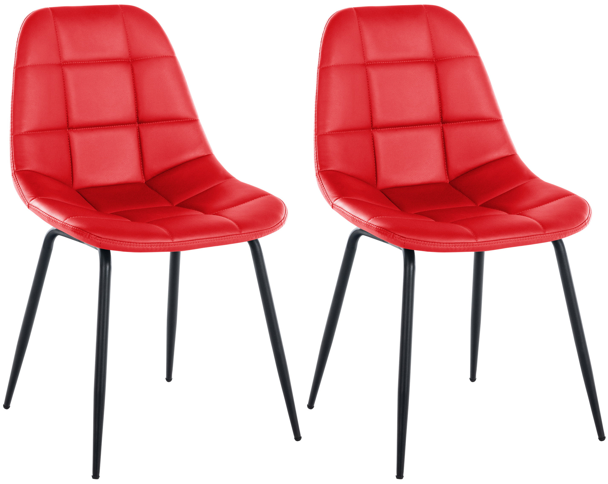 2er Set Stuhl Tom Kunstleder