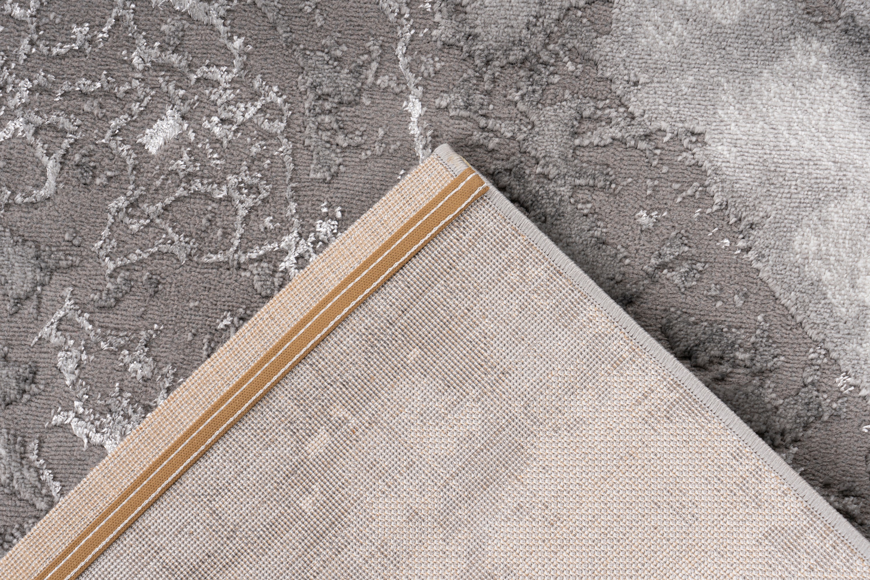 Teppich Mineral 425 Silber 240 x 330 cm
