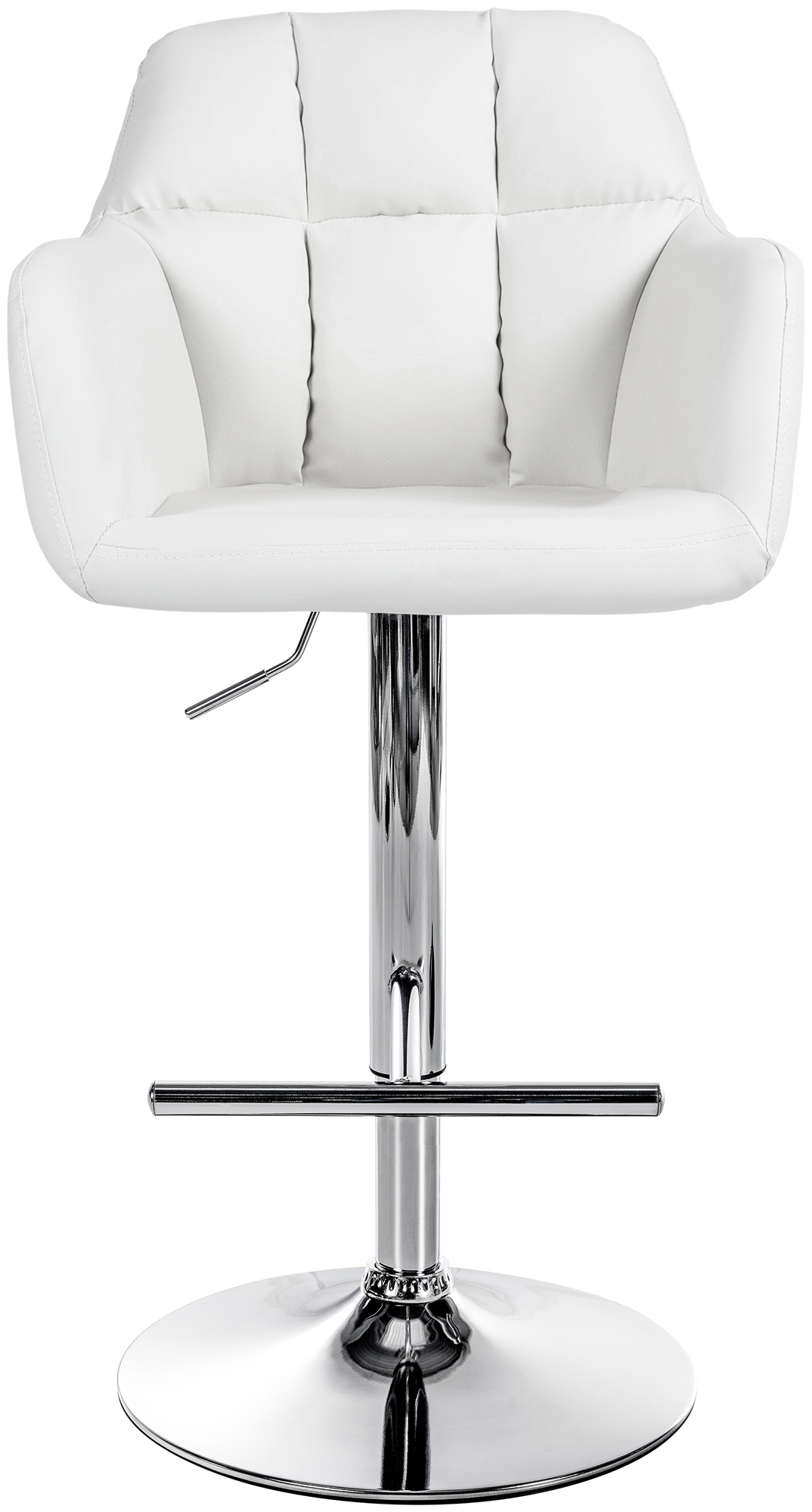 Barhocker Natoma Kunstleder chrom