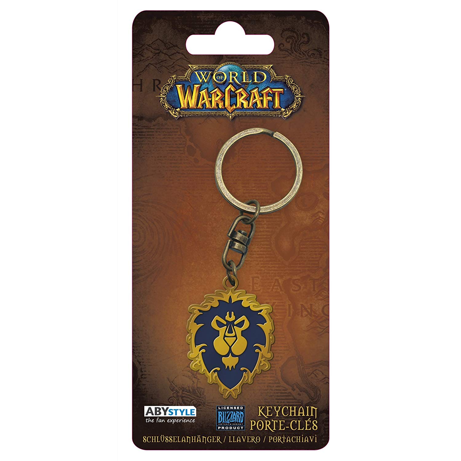 Abysse Verschiedene Lizenzen AbyStyle - World of Warcraft Schlüsselanhänger Alliance