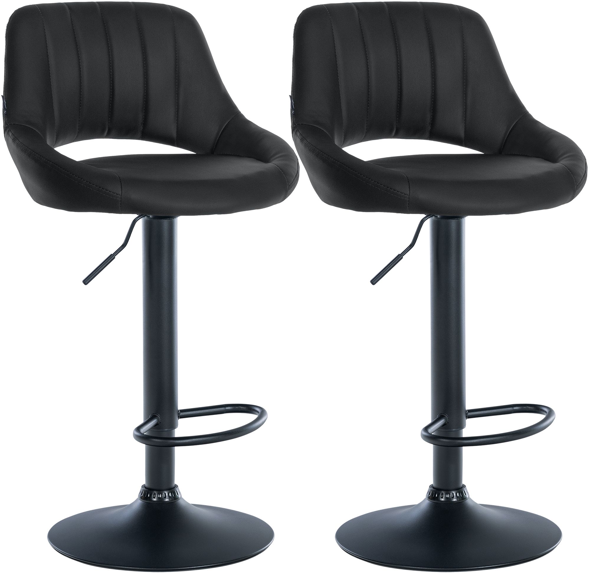 2er Set Barhocker Milet Kunstleder B