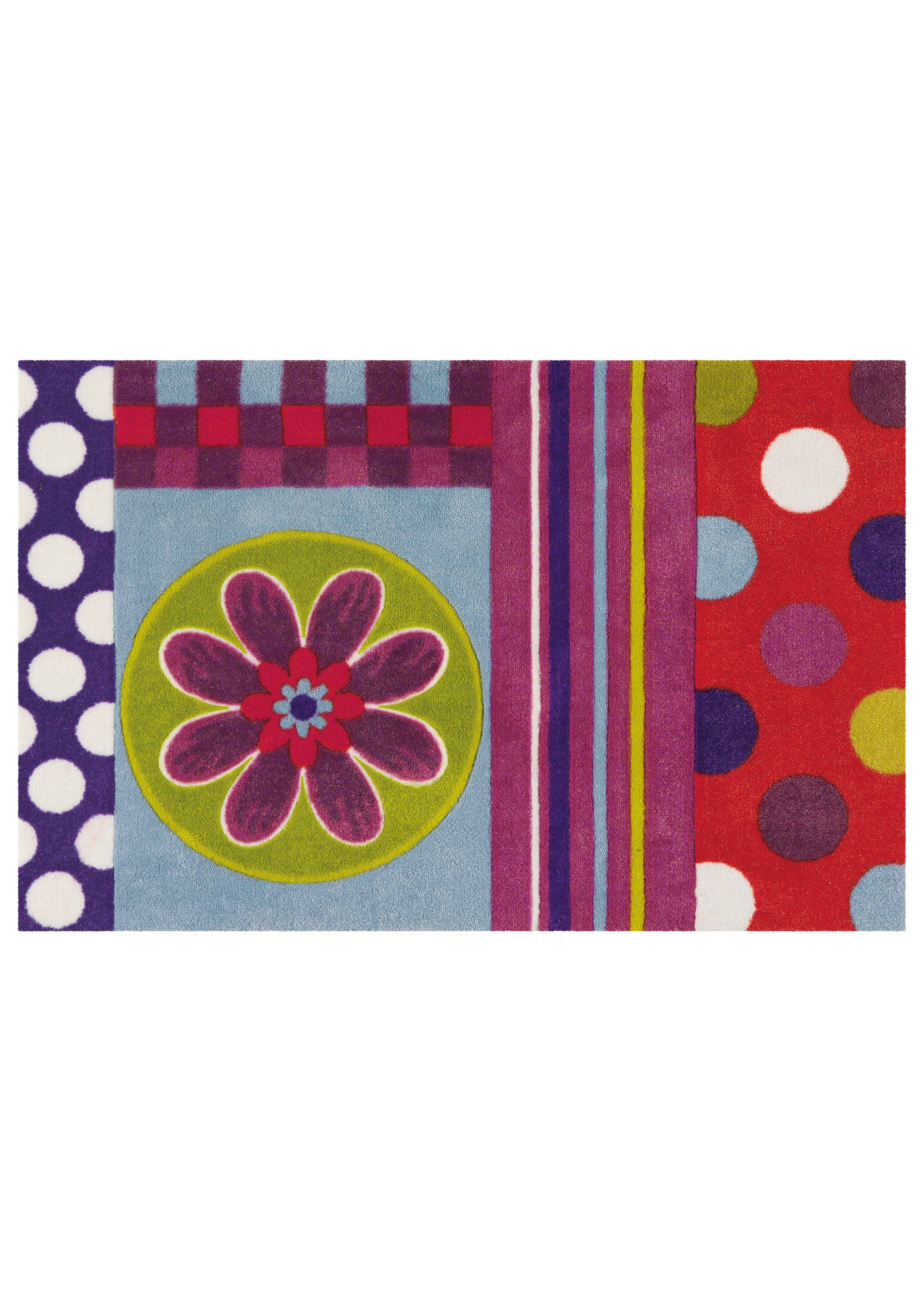 Fußmatte Living Mat 6 Violett 64cm x 168cm