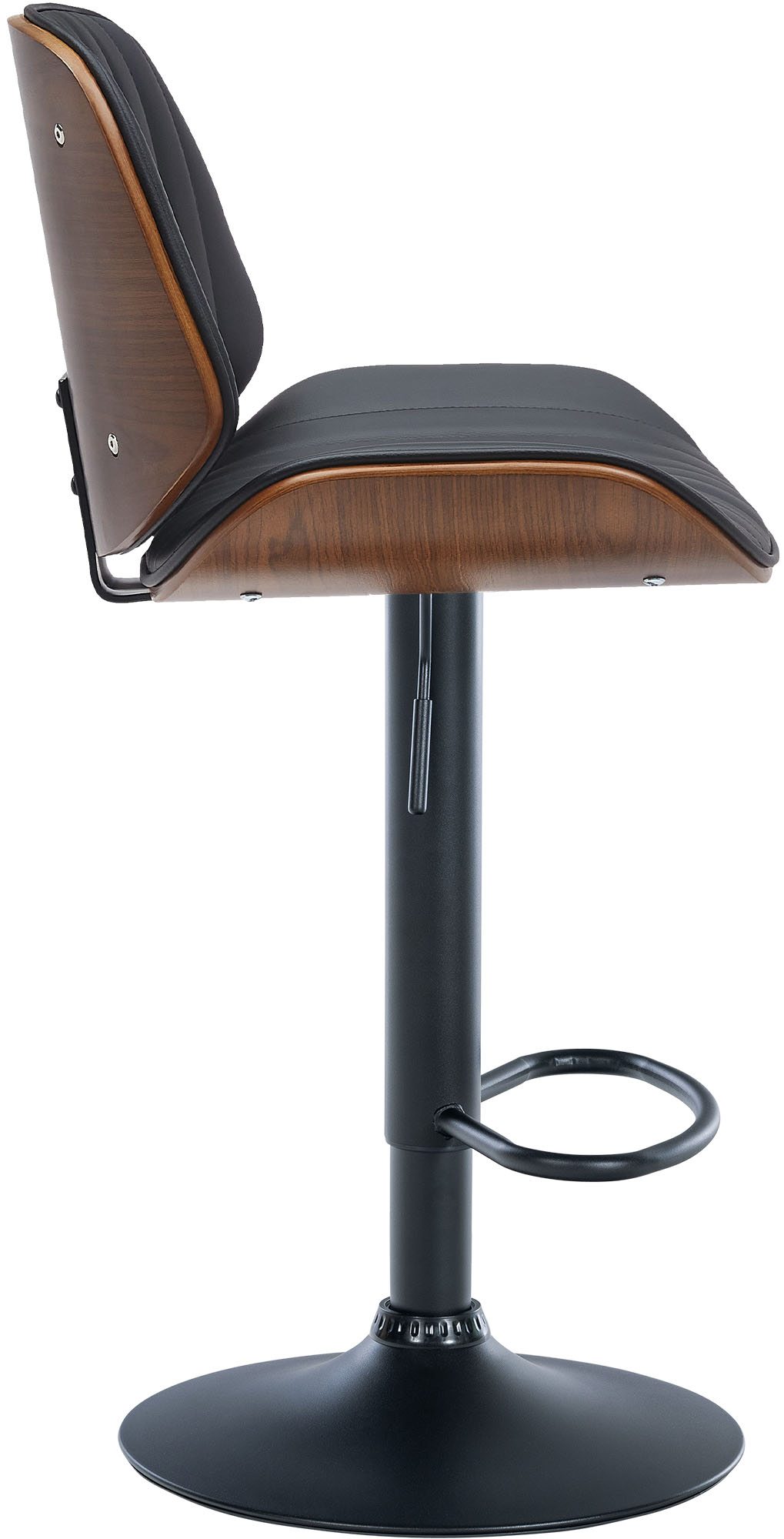 Barhocker Nova Kunstleder schwarz