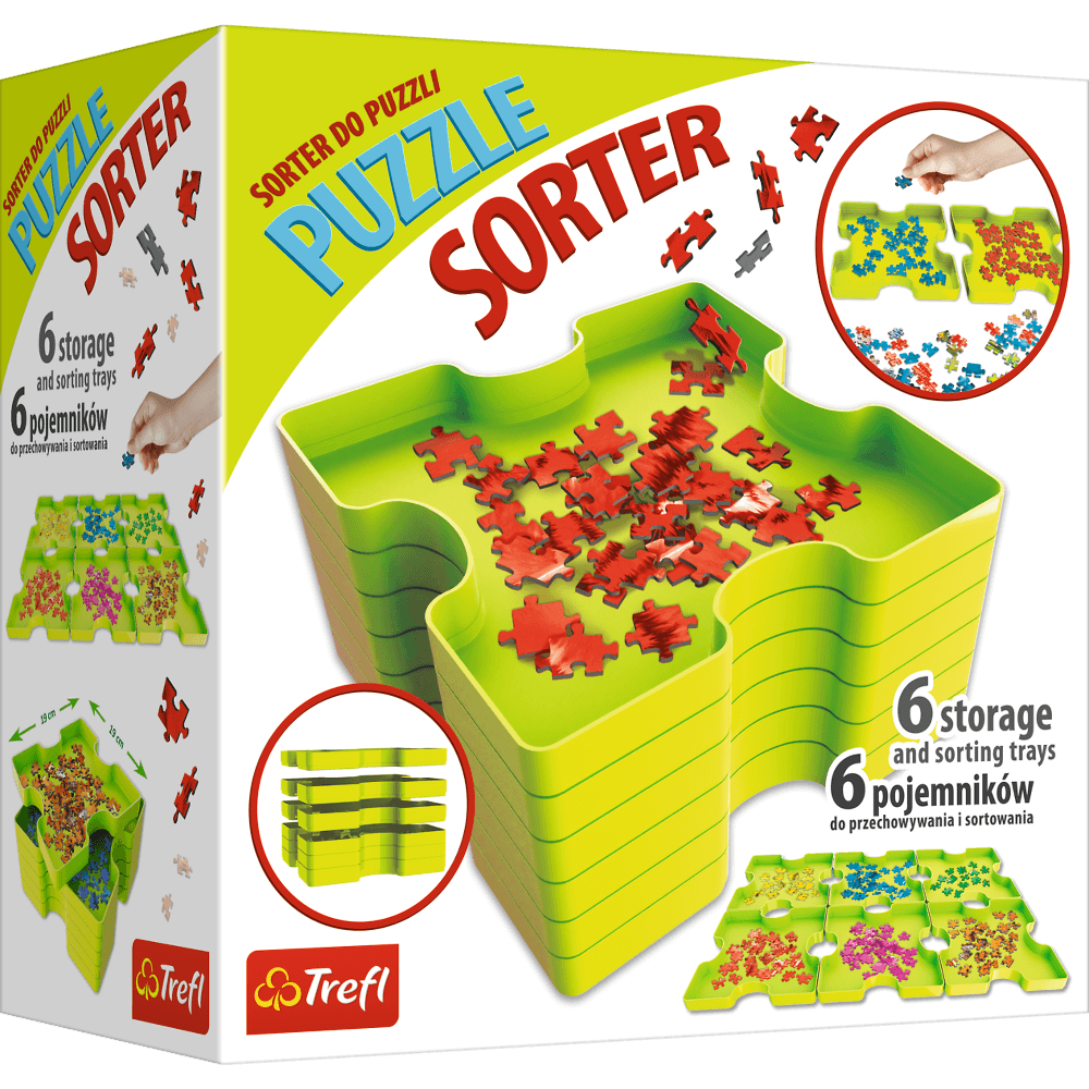 Trefl Puzzles Puzzle Sortierer - 6 Boxen