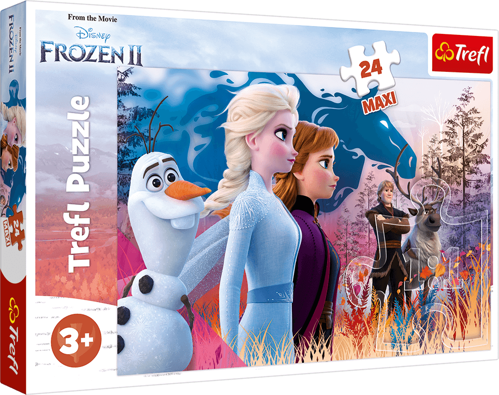 Trefl Puzzles Disney Frozen 2 Die Magische Reise - Maxi Puzzle 24 Teile