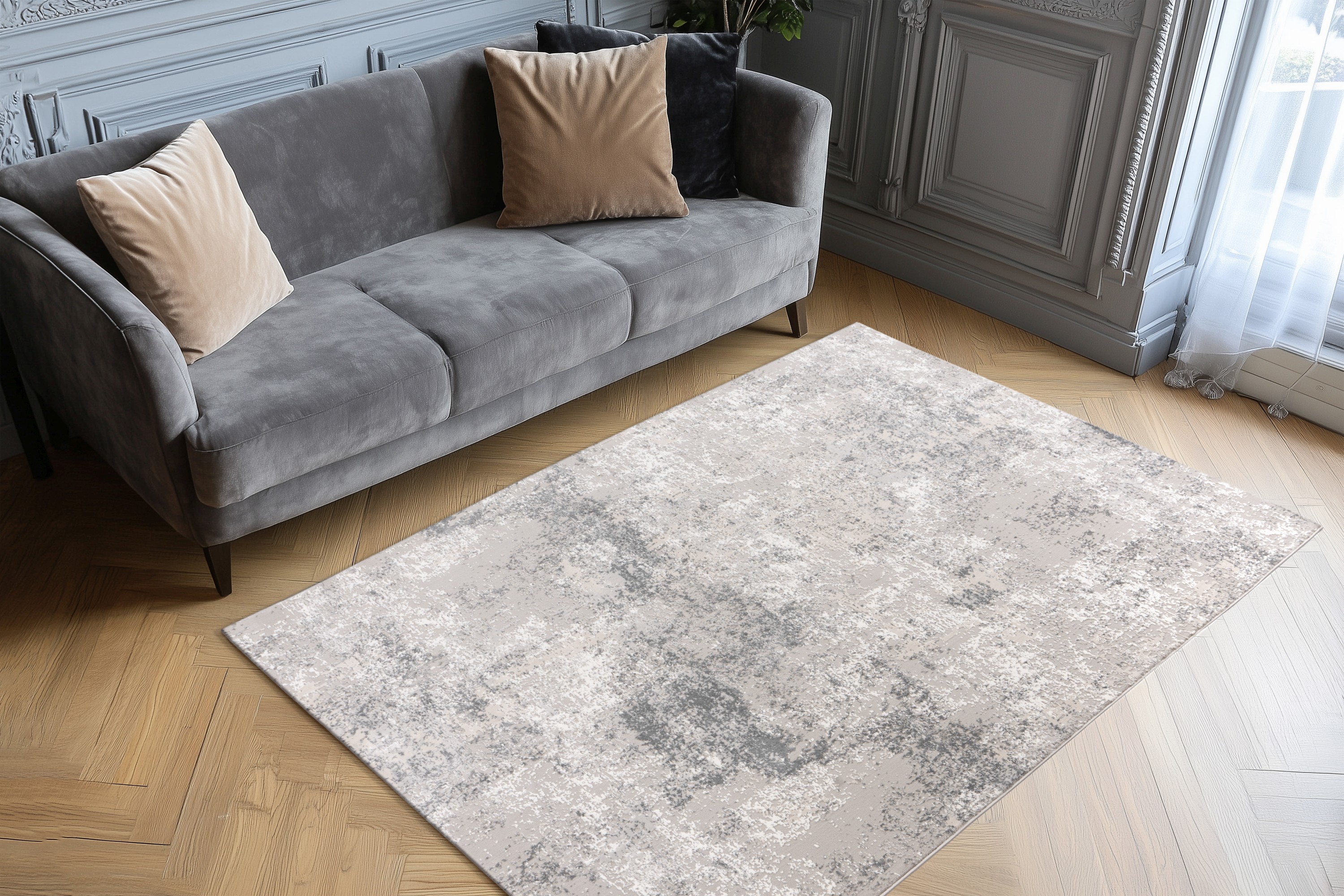 Teppich Stage 725 Silber 120 x 170 cm