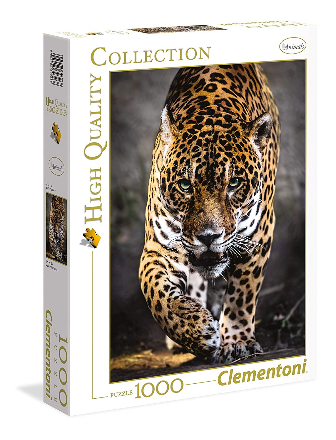 Clementoni Puzzles High Quality Collection - 1000 Teile Puzzle - Der Gang des Jaguar