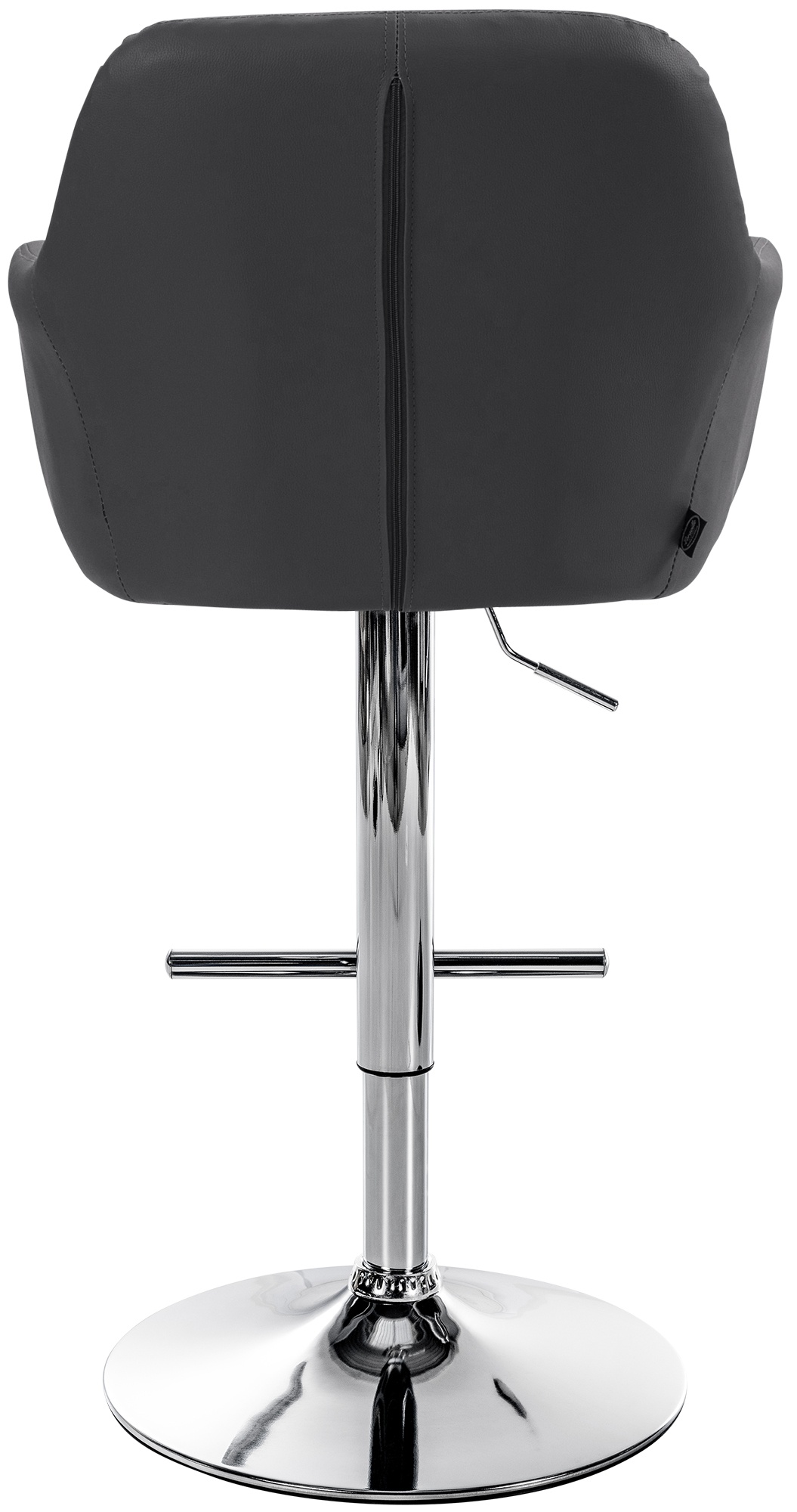 Barhocker Natoma Kunstleder chrom