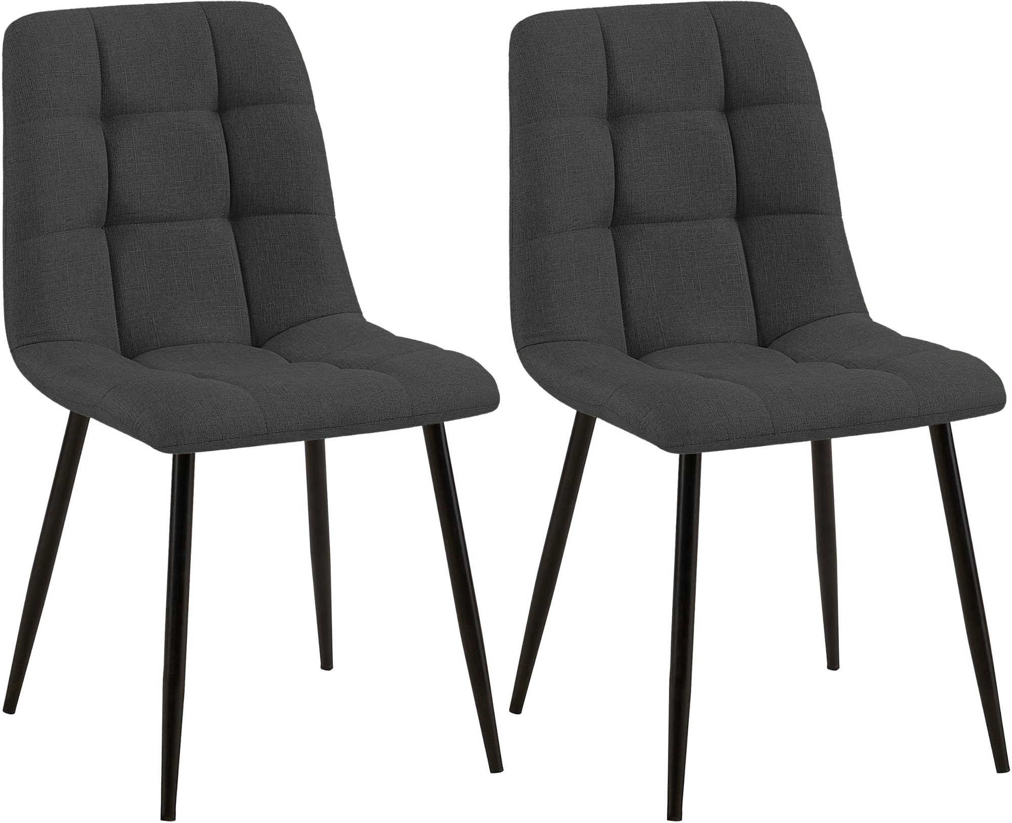 2er Set Esszimmerstuhl Tilde Stoff