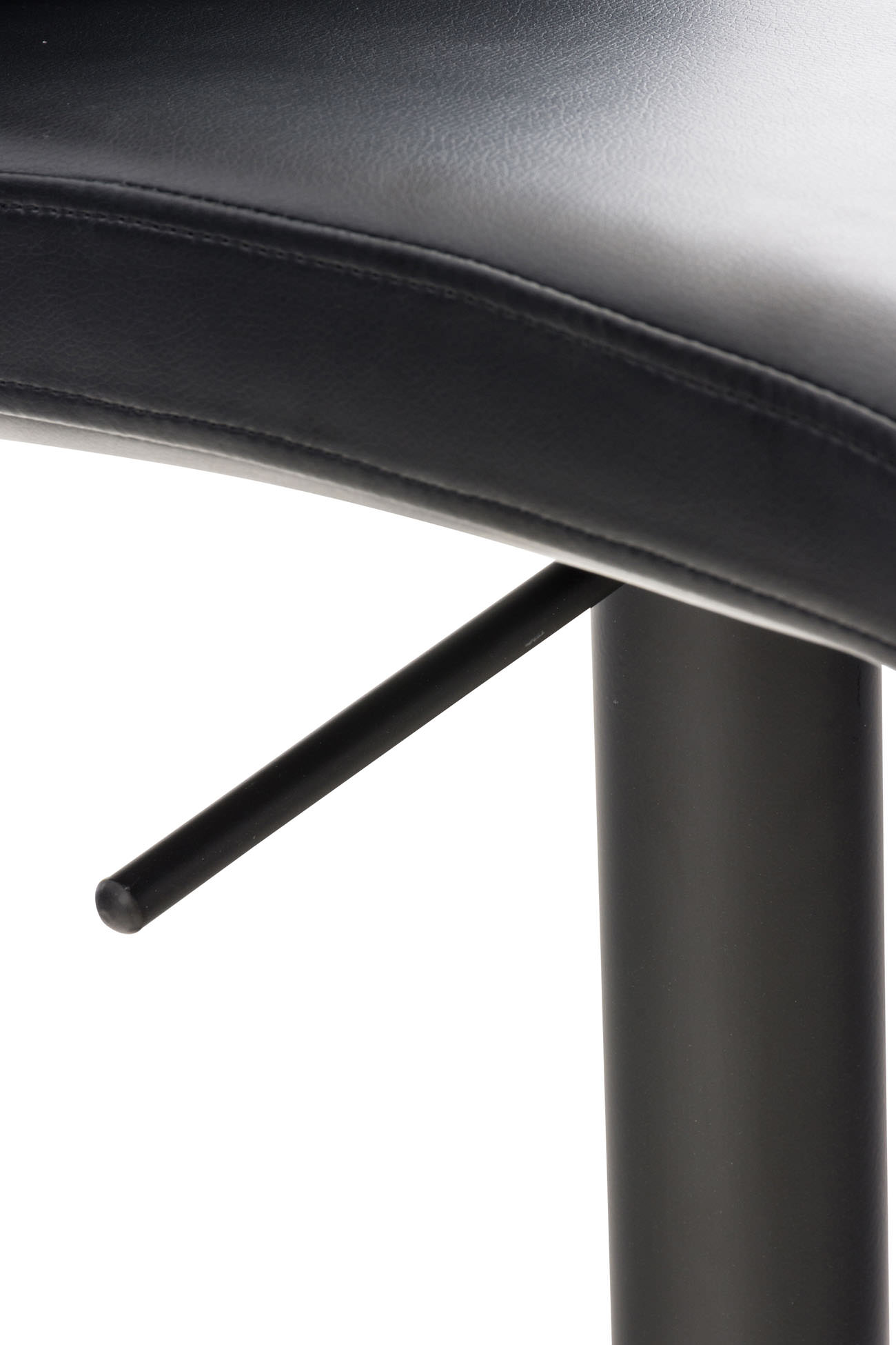 Barhocker Cadiz Kunstleder schwarz