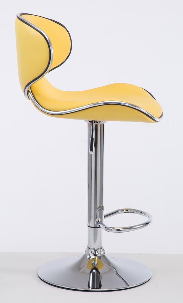 2er Set Barhocker Las Vegas V2 Kunstleder chrom