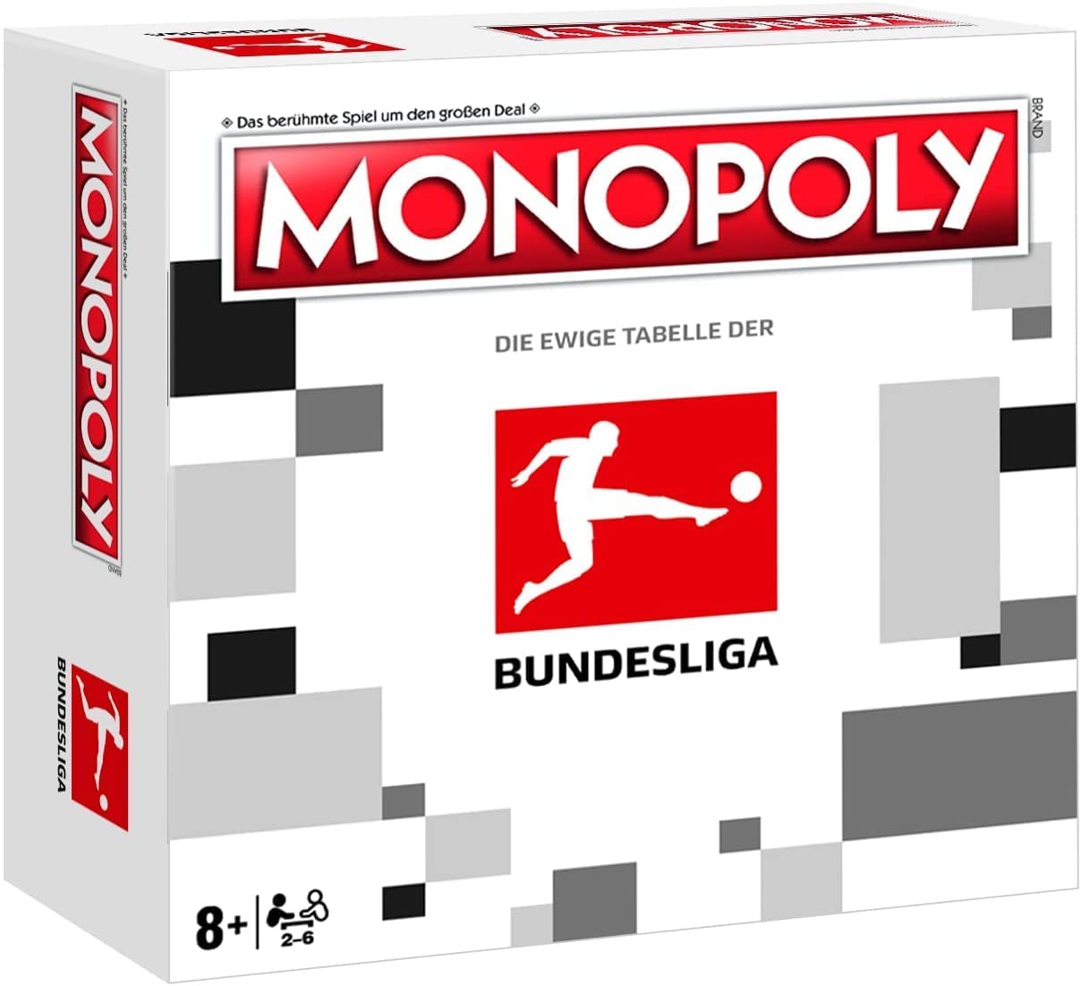 Winning Moves Deutschland GmbH Brettspiele & Gesellschaftsspiele Winning Moves 47032 - Monopoly: Bundesliga Edition - Brettspiel