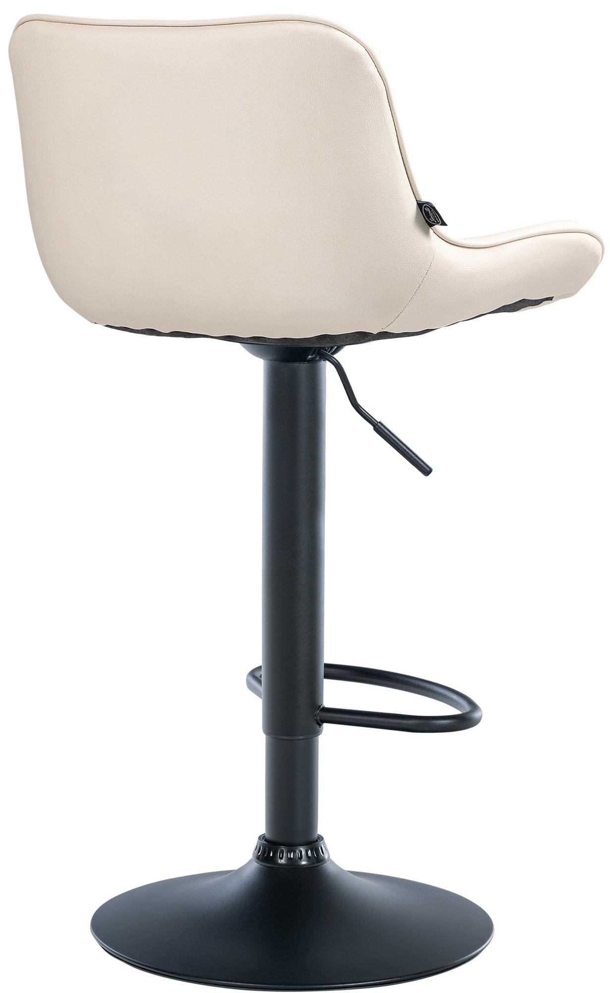2er Set Barhocker Vonore Kunstleder schwarz