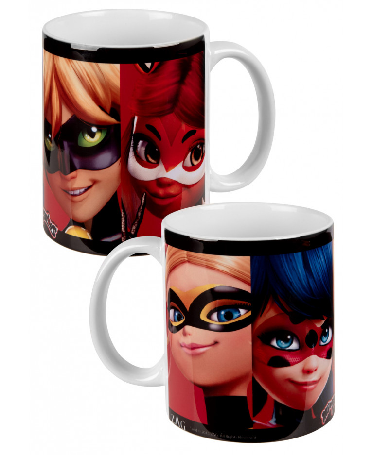 United Labels Küchenutensilien Miraculous - "Ladybug und Cat Noir" - Tasse