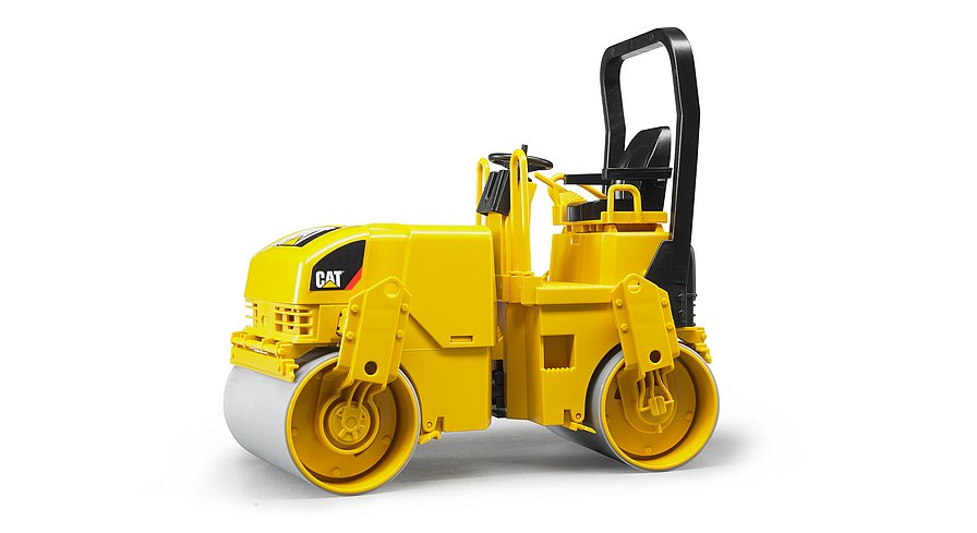 BRUDER Modelle & Fahrzeuge Bruder 02433 - Cat® Tandem-Vibrationswalze, 1:16