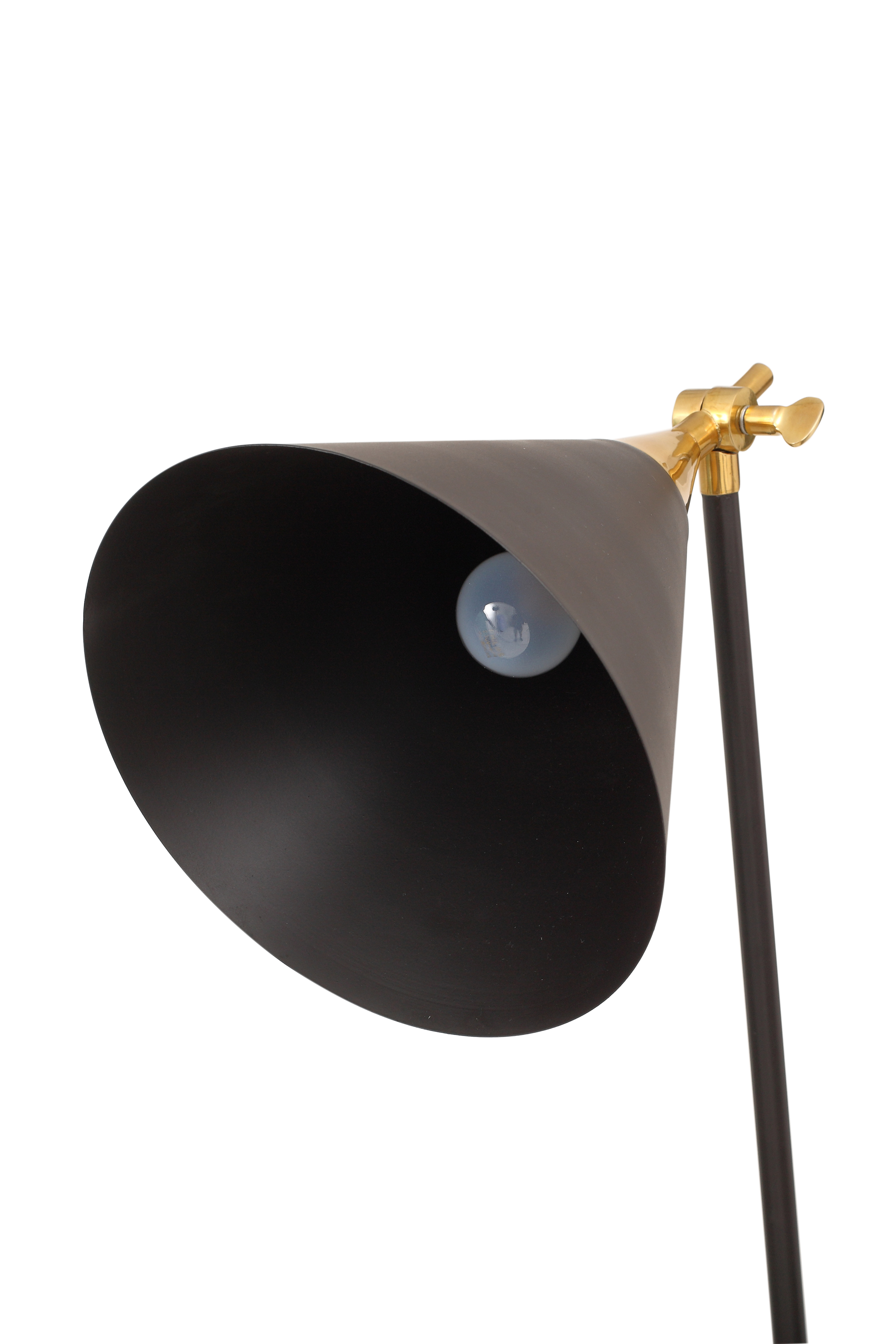 Leuchten Stehlampe Celeste 225 Schwarz / Gold