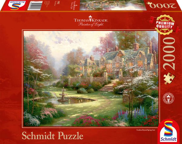 Schmidt Spiele GmbH Puzzles Thomas Kinkade - Landsitz - 2000 Teile Puzzle