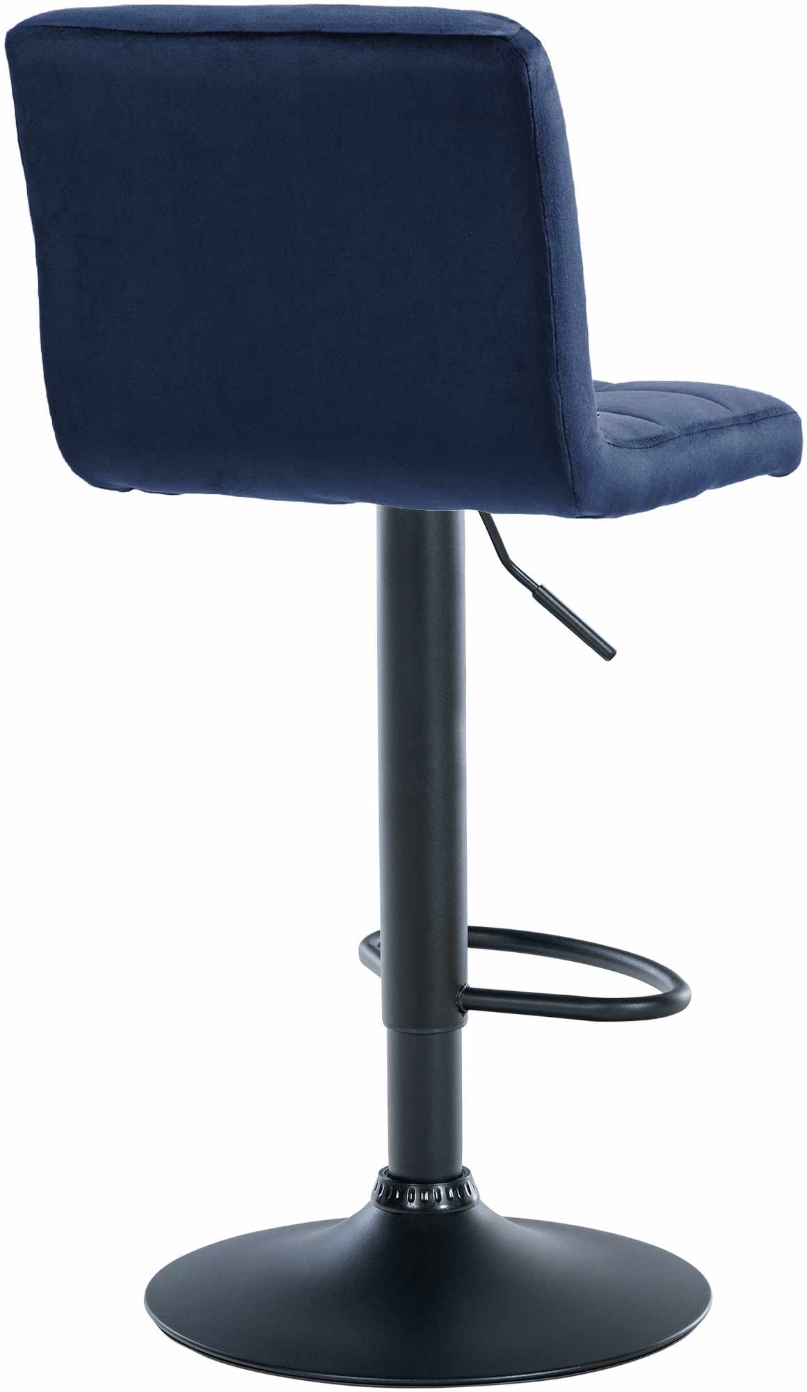 Barhocker Peru Samt schwarz