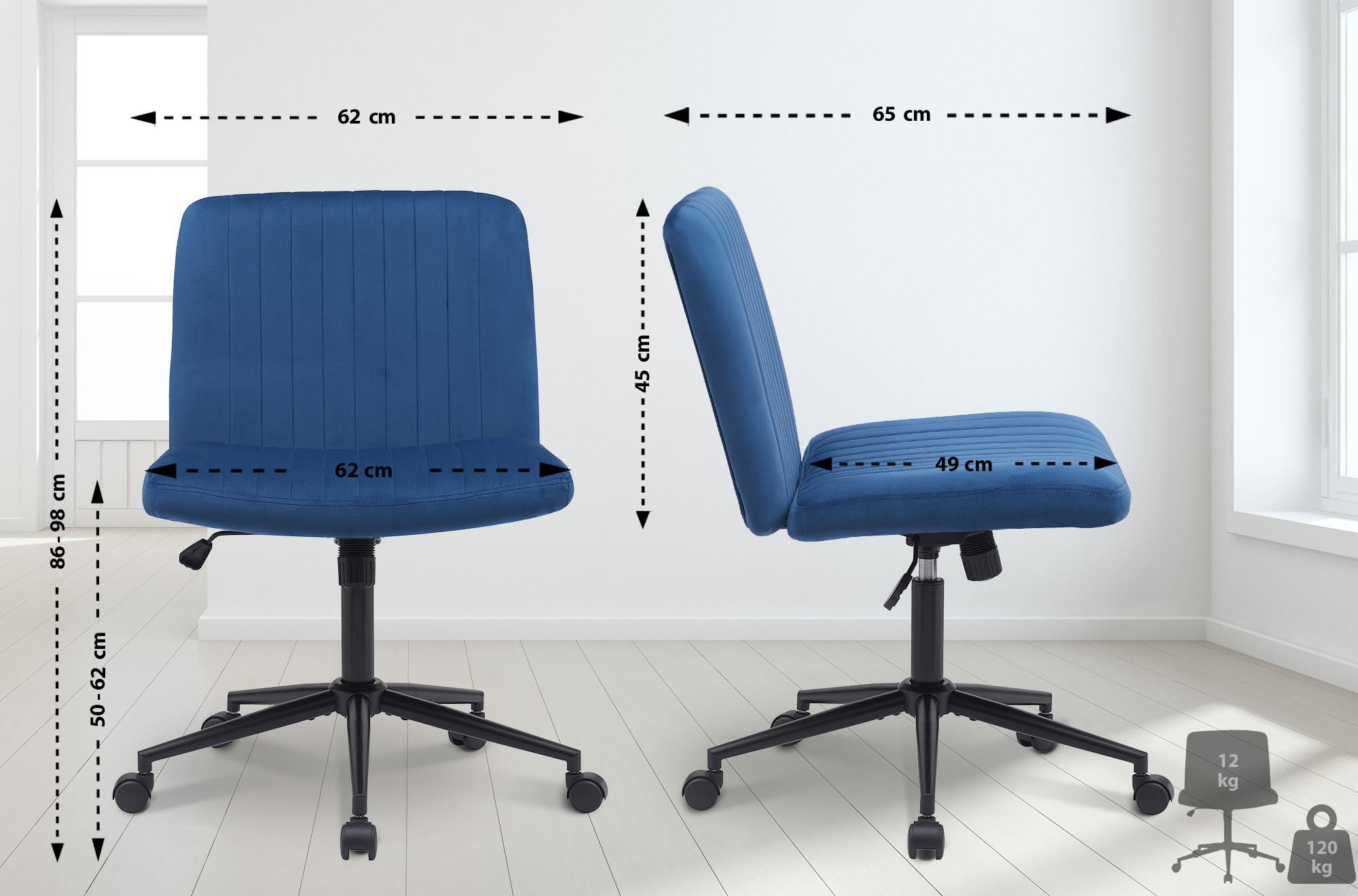 Bürostuhl Kingman Samt